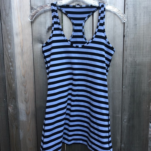 Lululemon striped racerback tank top - Picture 1 of 4